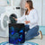 Tokelau Laundry Basket - Polynesian Turtle Hibiscus Blue - Polynesian Pride