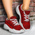 Polynesian Symmetry Red Chunky Sneakers - Polynesian Pride