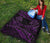 Aotearoa Premium Quilt Purple Maori Manaia With Silver Fern - Polynesian Pride