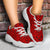 Polynesian Culture Red Chunky Sneakers - Polynesian Pride