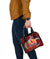 Tahiti Polynesian Shoulder Handbag - Hibiscus Coat of Arm Red - Polynesian Pride