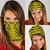 Polynesian Hard Tatau Yellow Unisex Bandana - Polynesian Pride