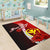 Hawaii Polynesian Custom Personalised Area Rug - Coat Of Arm With Hibiscus - Polynesian Pride