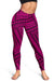 Polynesian Nation Pink Hawaii Women's Leggings AH - Polynesian Pride