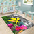 Hawaii Area Rug - Turtle Plumeria Banana Leaf - Polynesian Pride