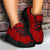 Polynesian Culture Red Chunky Sneakers - Polynesian Pride