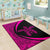 Hawaii Turtle Polynesian Area Rug Circle Style Pink - Polynesian Pride