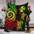 Wallis and Futuna Premium Blanket - Reggae Tentacle Turtle - Polynesian Pride