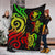 Polynesian Hawaii Premium Blanket - Reggae Tentacle Turtle - Polynesian Pride