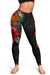 Papua New Guinea Polynesian Leggings - Hibiscus Coat of Arms - Polynesian Pride