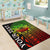 American Samoa Custom Personalised Area Rug - AS Seal Rocket Style (Reggae) - Polynesian Pride