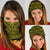 Hawaiian Kanaka Map Bandana 3 - Pack Nation Warrior Yellow One Size Yellow - Polynesian Pride