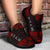 Guam Sport Sneakers - Polynesian Tattoo Red - Polynesian Pride