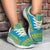 Tuvalu Sporty Sneakers - Polynesian Chief Flag Version - Polynesian Pride