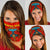 Hawaii Colorful Polynesian Mauna Kea Goddess Pele Bandana 3 - Pack - AH - Red - Polynesian Pride