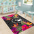 Yap Area Rugs Hibiscus polynesian pattern - Polynesian Pride