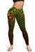 Polynesian Kosrae Leggings - Reggae Vintage Polynesian Patterns - Polynesian Pride