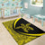 Hawaii Turtle Polynesian Area Rug Circle Style Yellow - Polynesian Pride