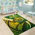 Cook Islands Area Rug Style Turtle Rugby - Polynesian Pride