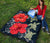 Hawaii Deep Blue Hibiscus Turtle Premium Quilt - AH - Mike Style - Polynesian Pride