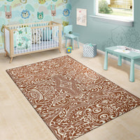 Polynesian Brown Area Rug - Polynesian Pride