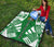 Norfolk Island Premium Quilt - Norfolk Island Coat Of Arms Polynesian White Tattoo (Green) - Polynesian Pride