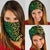 Light Maori Tattoo Bandana - Green - Polynesian Pride