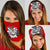 Maori Bulldog Bandana, New Zealand Bandana - Red - Polynesian Pride