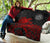 American Samoa Polynesian Premium Quilt - Polynesian Turtle (Full Red) - Polynesian Pride