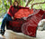 Samoa Custom Personalised Premium Quilt - Samoa Seal Wave Style (Red) - Polynesian Pride