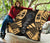 Palau Premium Quilt - Palau Seal Polynesian Gold Tattoo - Polynesian Pride