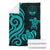 Marshall Islands Premium Blanket - Tentacle Turtle Turquoise - Polynesian Pride