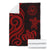 Tahiti Polynesian Premium Blanket - Red Tentacle Turtle - Polynesian Pride