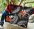 Polynesian Hawaii Premium Quilt - Black Plumeria - Polynesian Pride