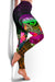 Federated States of Micronesia Women's Leggings - Summer Hibiscus - Polynesian Pride