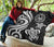 Tahiti Polynesian Premium Quilt - White Tentacle Turtle - Polynesian Pride