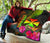 Wallis and Futuna Polynesian Personalised Premium Quilt - Hibiscus and Banana Leaves - Polynesian Pride