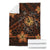 Hawaii Mix Polynesian Turtle Plumeria Premium Blanket - AH - Nick Style - Orange - Polynesian Pride