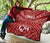 Tonga Premium Quilt - Tonga Seal With Polynesian Tattoo Style (Red) - Polynesian Pride