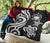 Samoa Premium Quilt - White Tentacle Turtle - Polynesian Pride