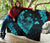 Hawaii Hibiscus Banzai Surfing Premium Quilt Blue - Polynesian Pride