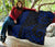 Hawaii Kakau Blue Polynesian Premium Quilt - Polynesian Pride