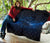 Hawaii Map Galaxy Dolphin Premium Quilt - Blue - Polynesian Pride