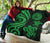 American Samoa Premium Quilt - Green Tentacle Turtle - Polynesian Pride