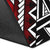 Tonga Rugby Area Rug Polynesian Style Pinwheel - Polynesian Pride