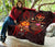 Polynesian Hawaii Personalised Premium Quilt - Legend of Kanaka Maoli (Red) - Polynesian Pride