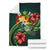 Tonga Polynesian Premium Blanket - Green Turtle Hibiscus - Polynesian Pride