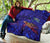 Hawaii Map Kanaka Turtle Premium Quilt - Volcano Style - Galaxy - Polynesian Pride