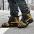 Hawaii Leather Boots - Polynesian Gold Chief Version - Polynesian Pride