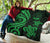 Marshall Islands Premium Quilt - Green Tentacle Turtle Crest - Polynesian Pride